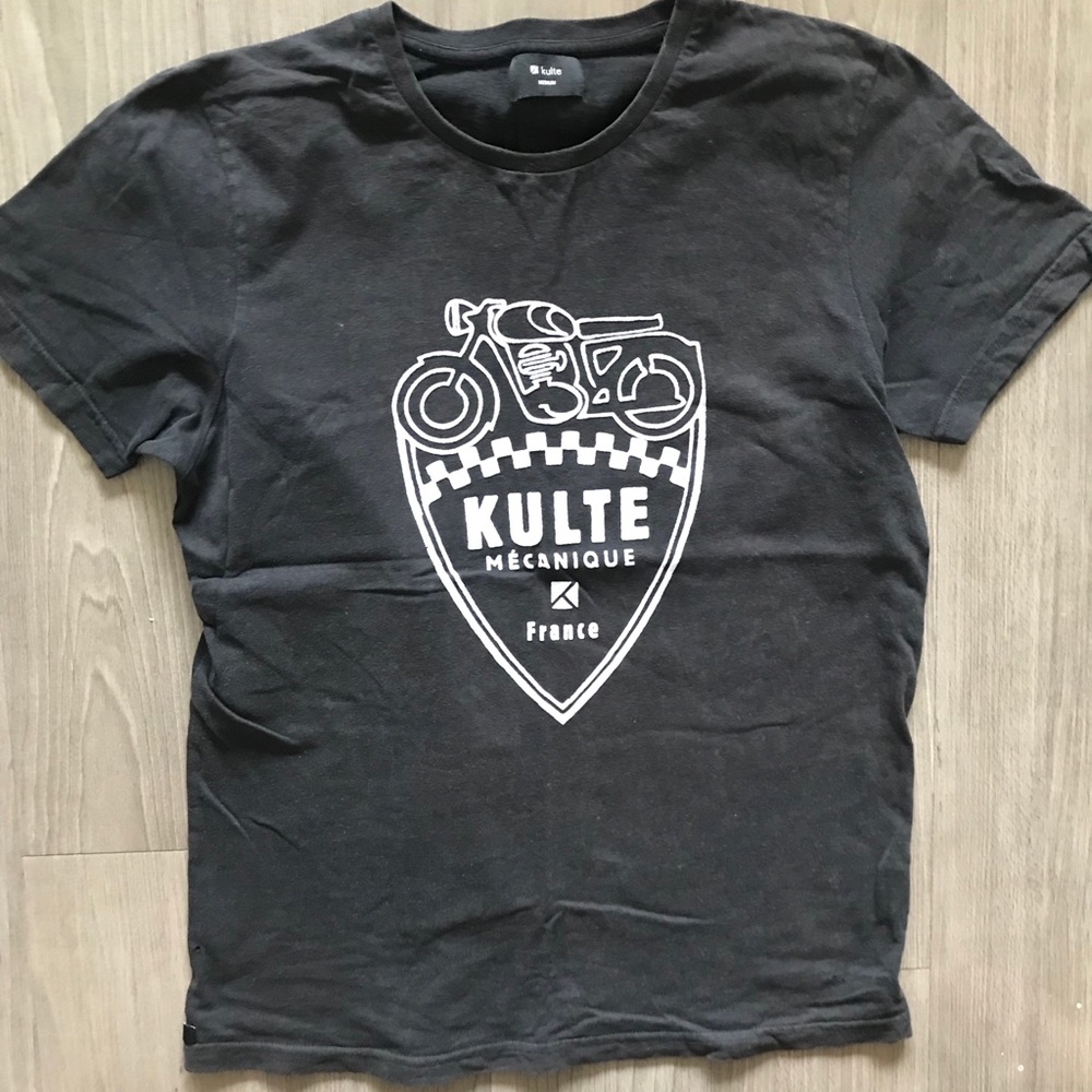 Kulte Biker T-Shirt Black